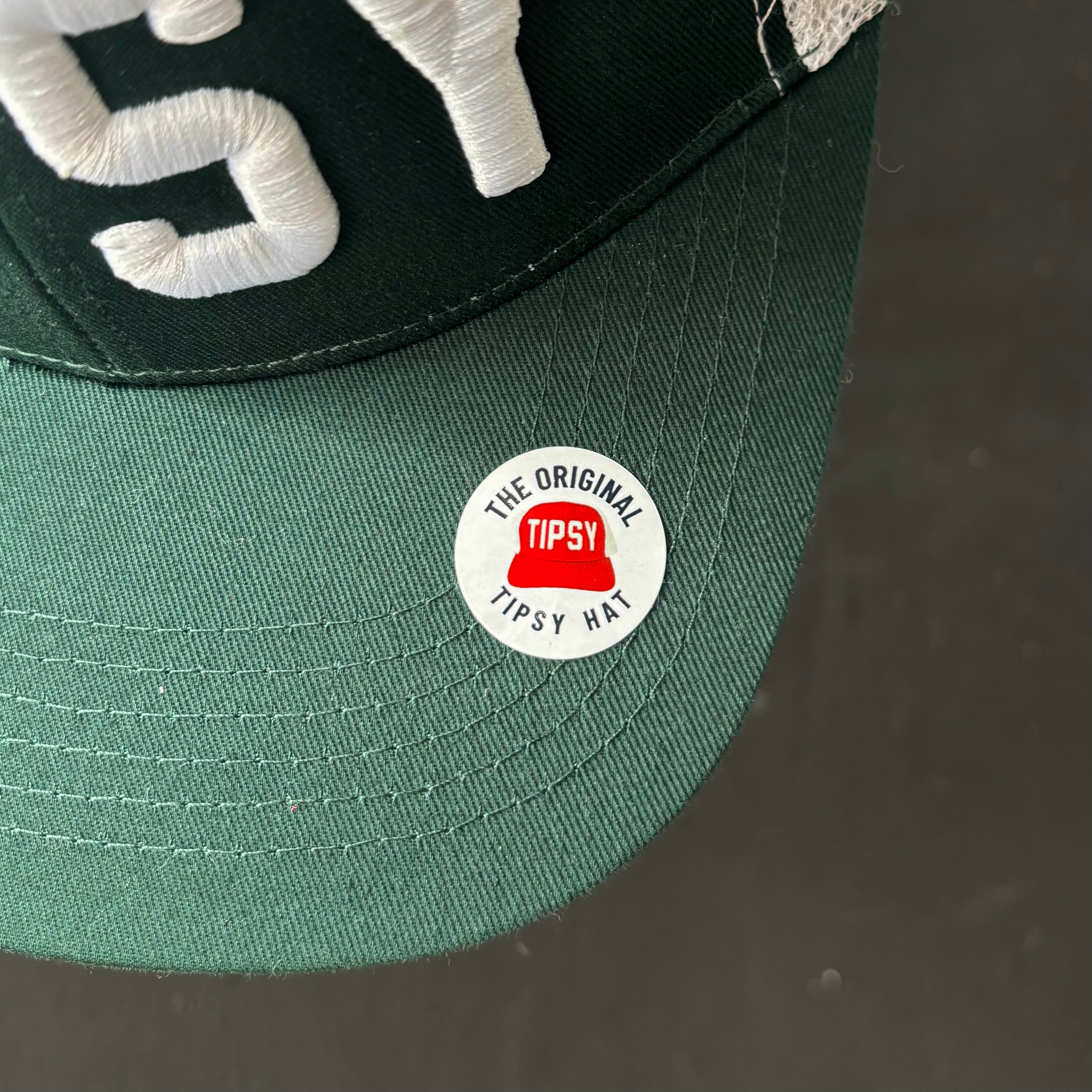 The Original Tipsy Hat in Green