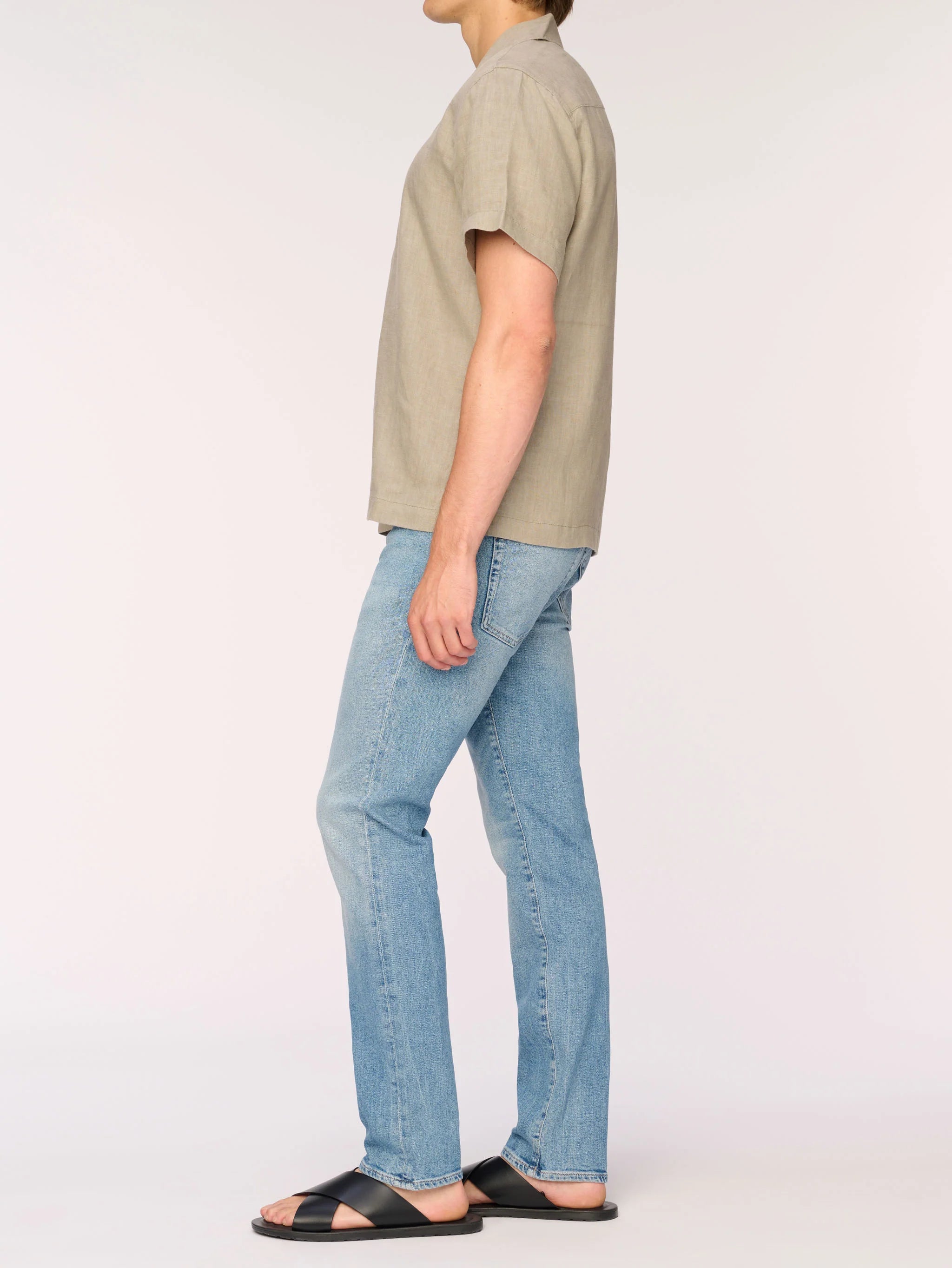 Nick Slim Jeans in Aged Mid