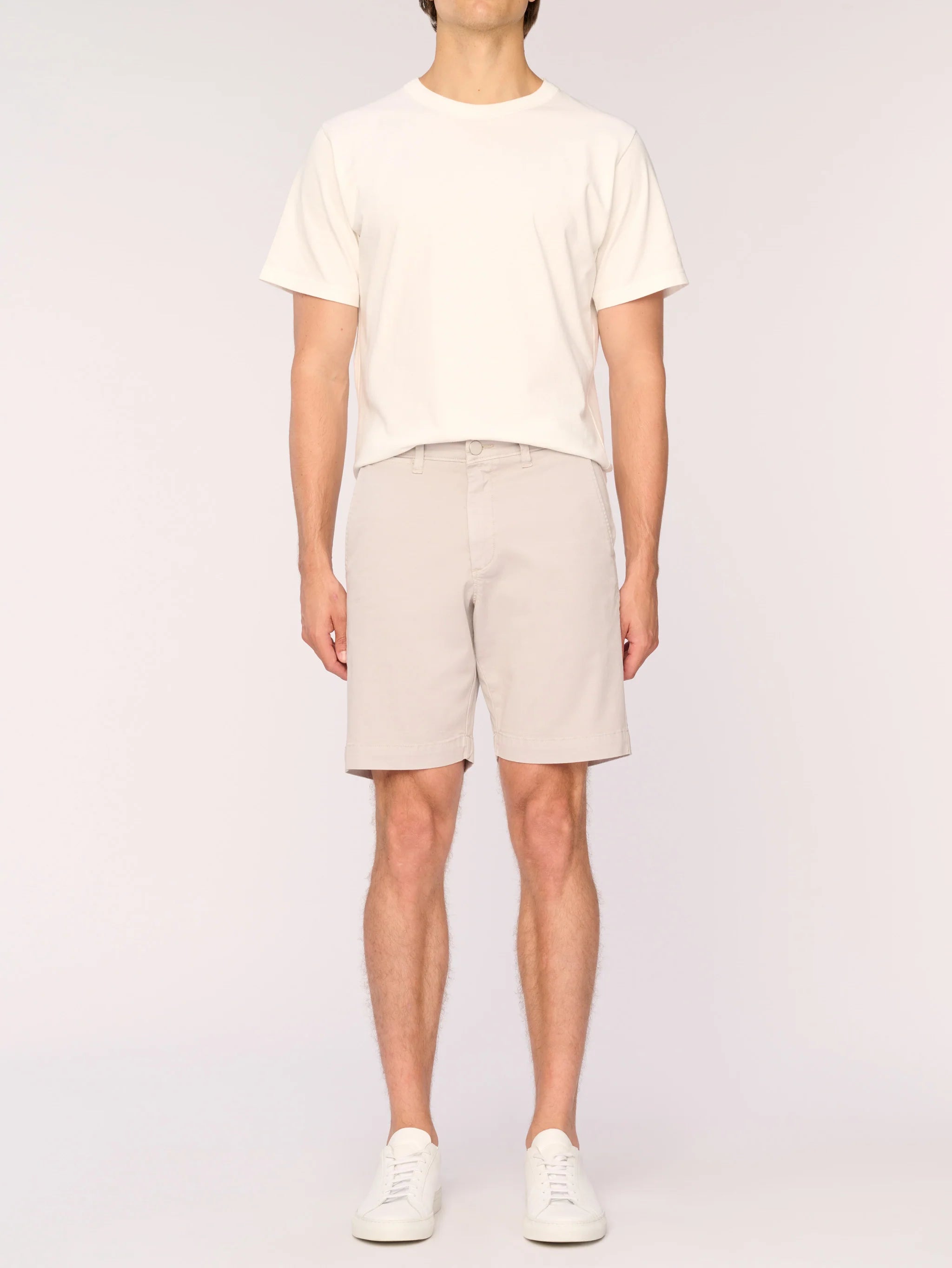 Jake Chino Shorts in Light Grey