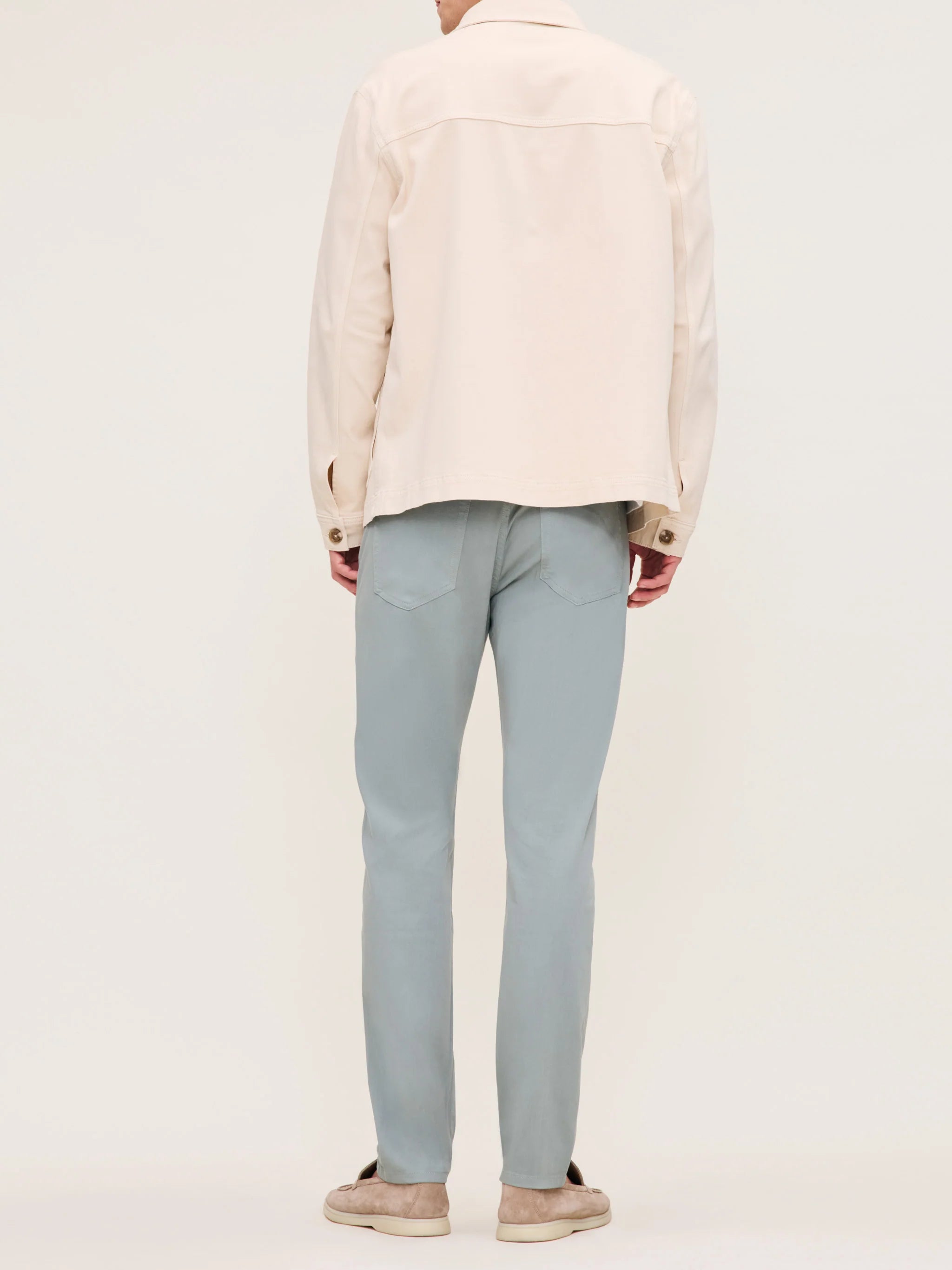 Sean Shirt Jacket in Jute