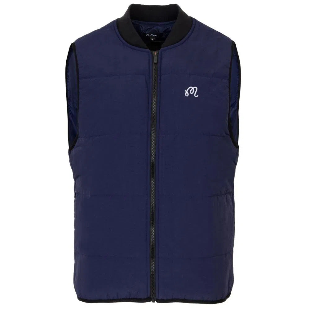 Evergreen Padded Vest in Navy