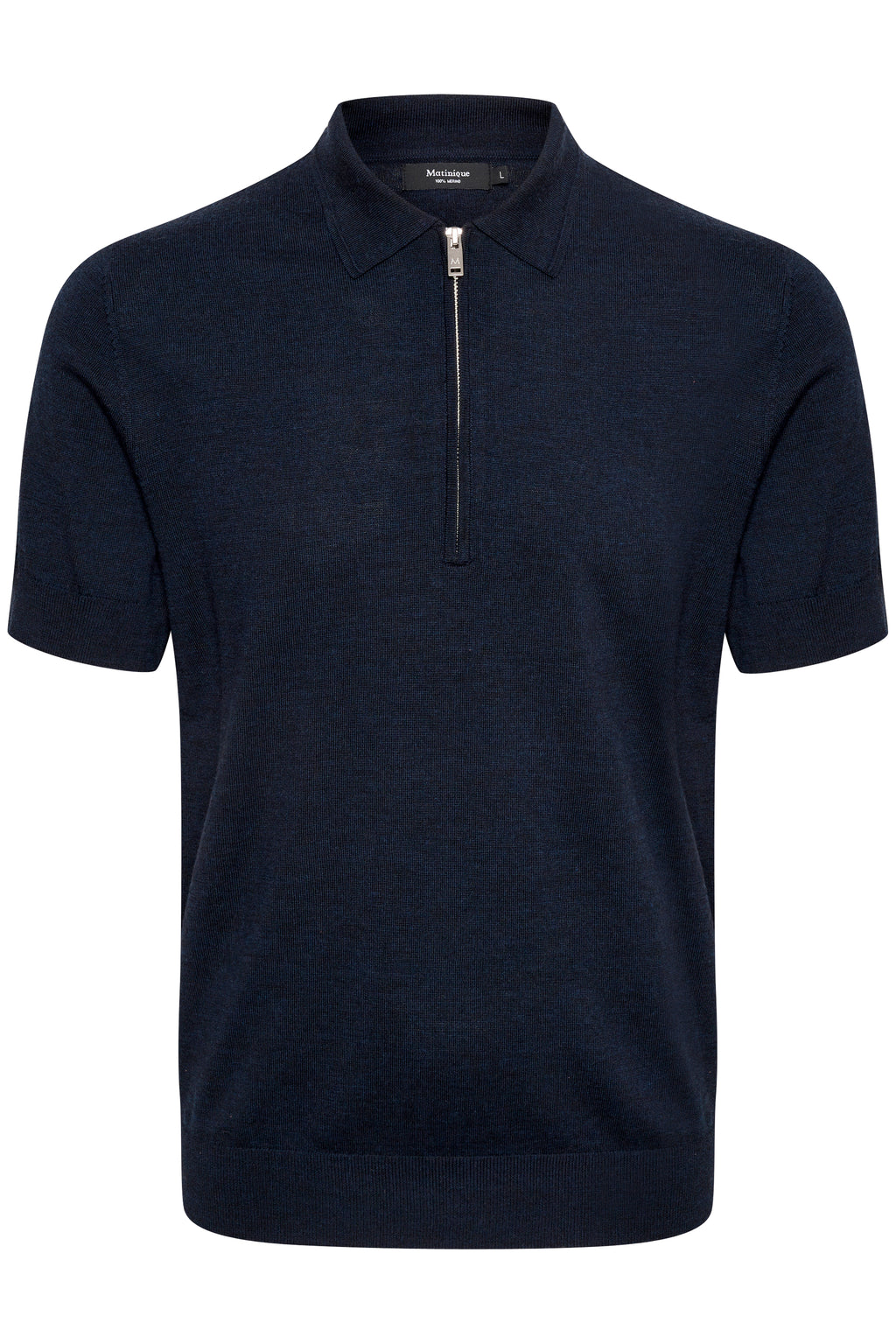 MAPolo Knit in Dark Navy
