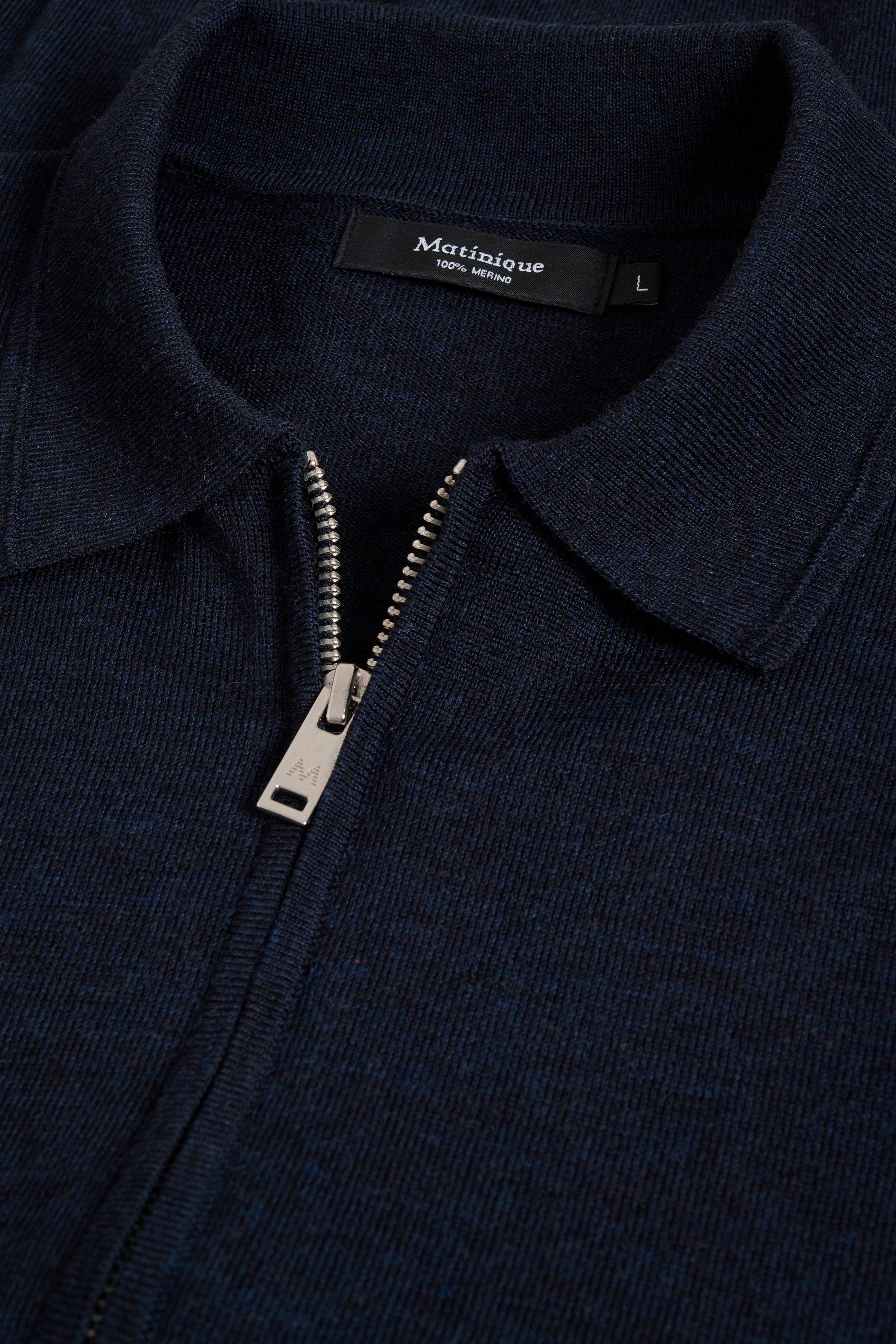 MAPolo Knit in Dark Navy