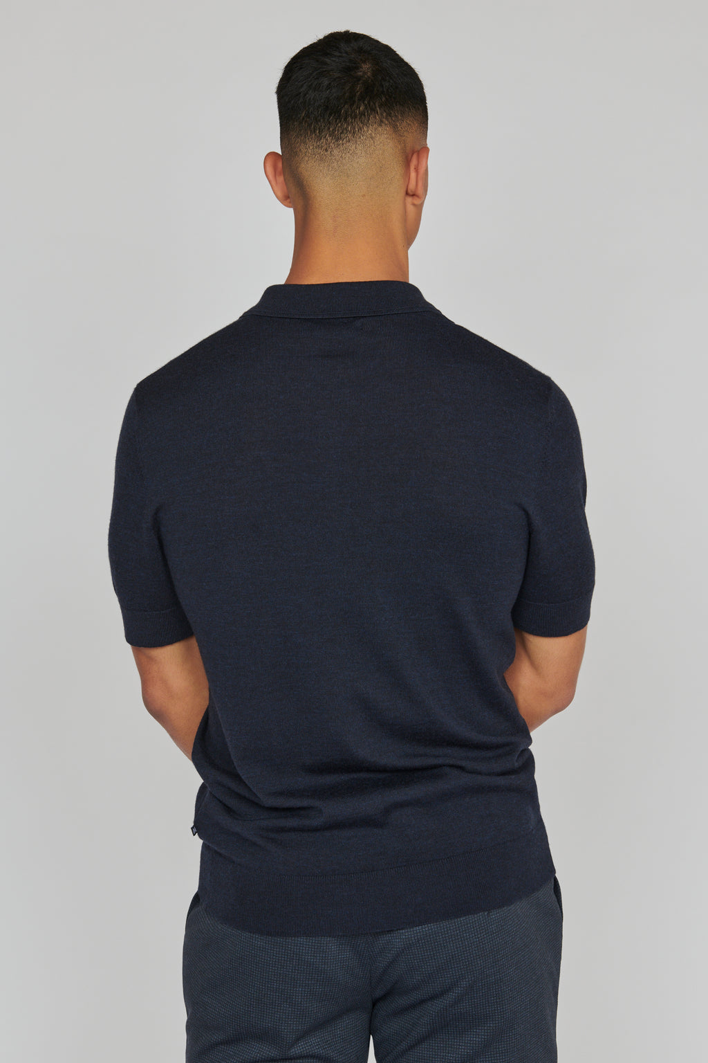 MAPolo Knit in Dark Navy