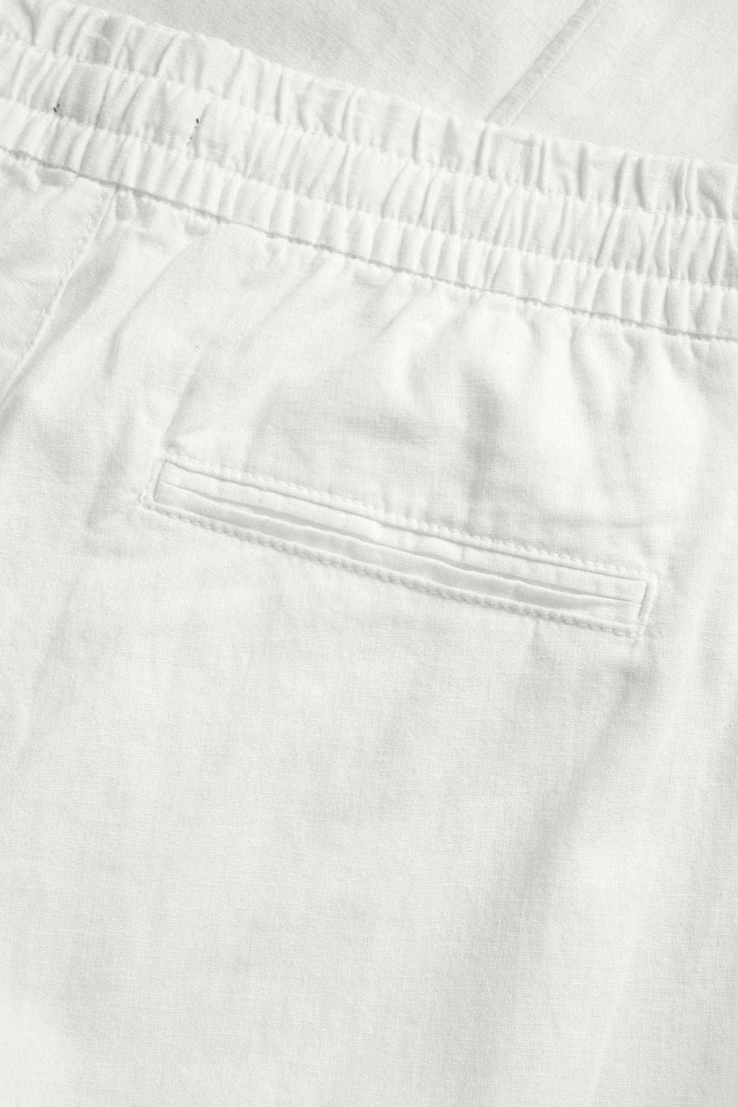 MaBarton Linen Pant in Broken White