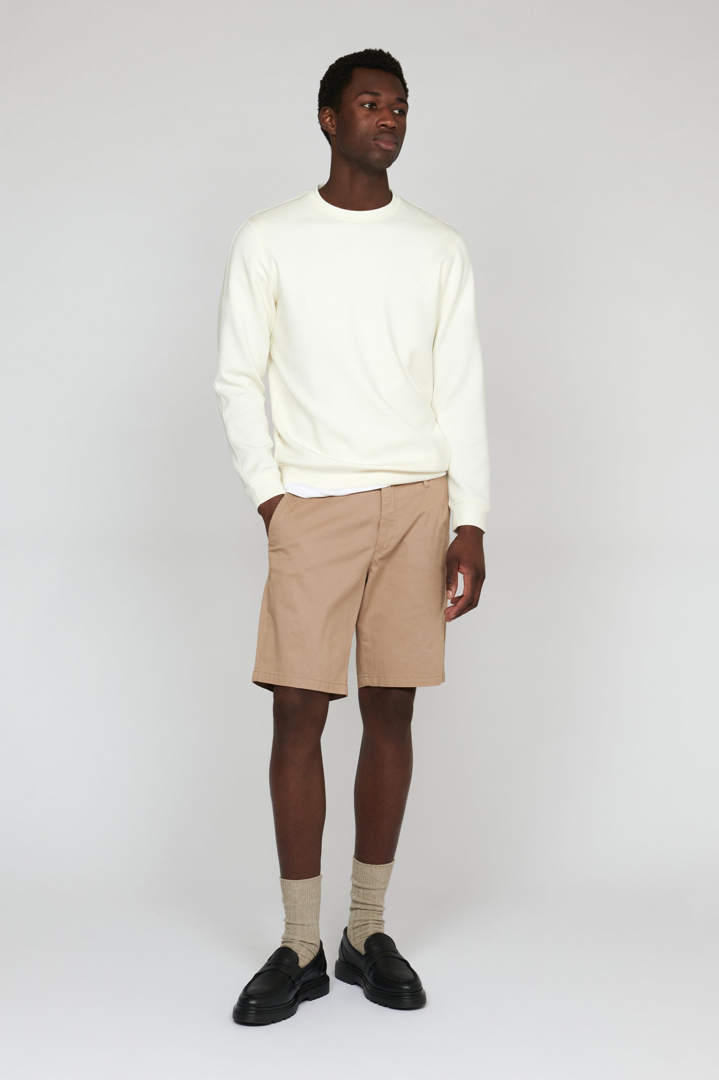 MaHarry Crew Sweater in Vanilla Ice