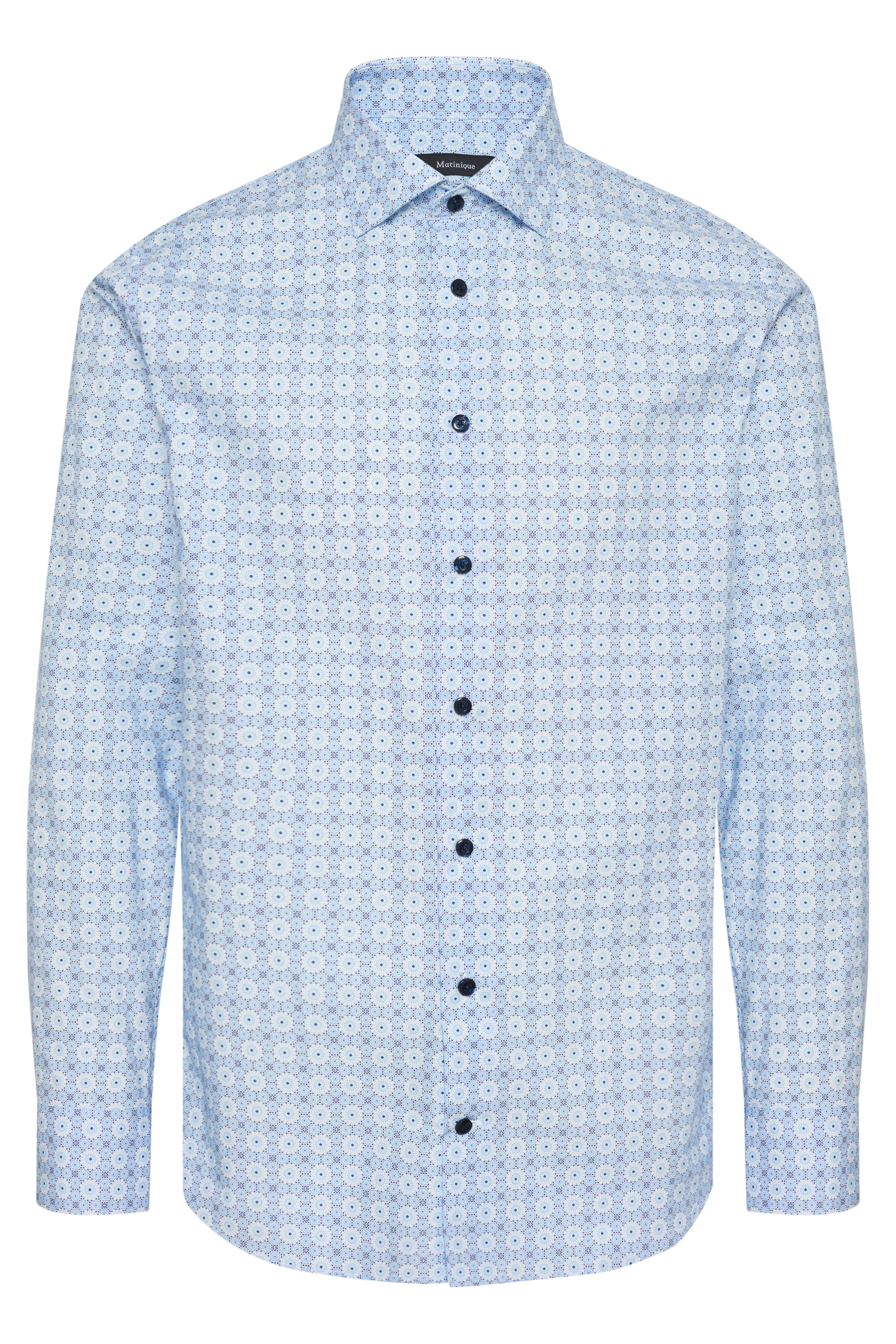 MaMarc N in Chambray Blue Geo
