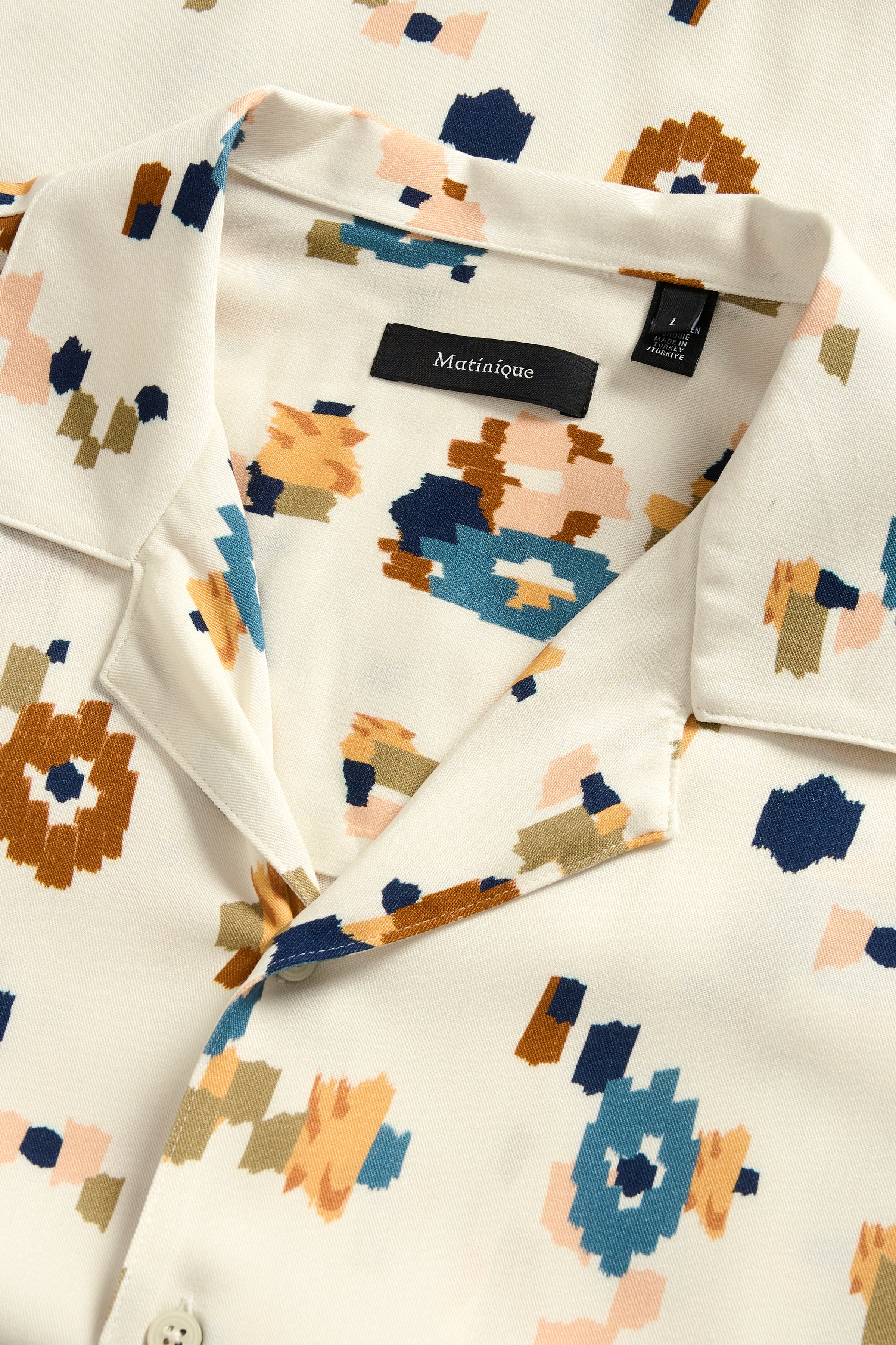 MaKlampo Button Down in Nuthatch