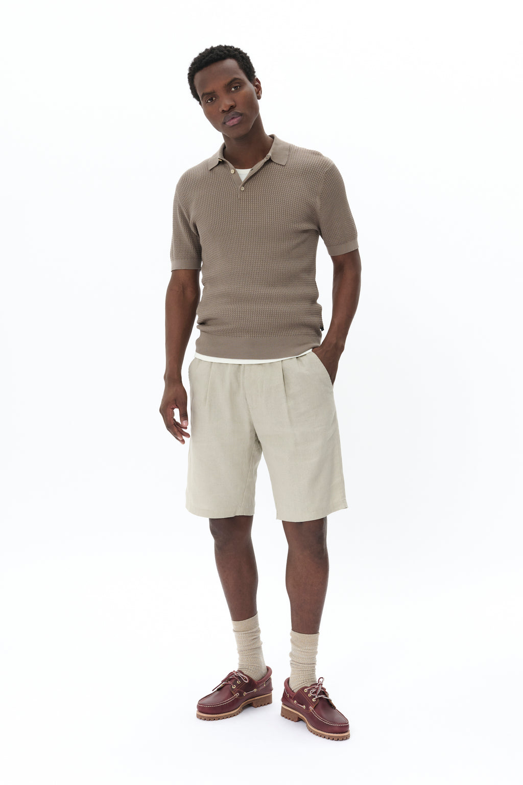 MaFisher Short in Plaza Taupe