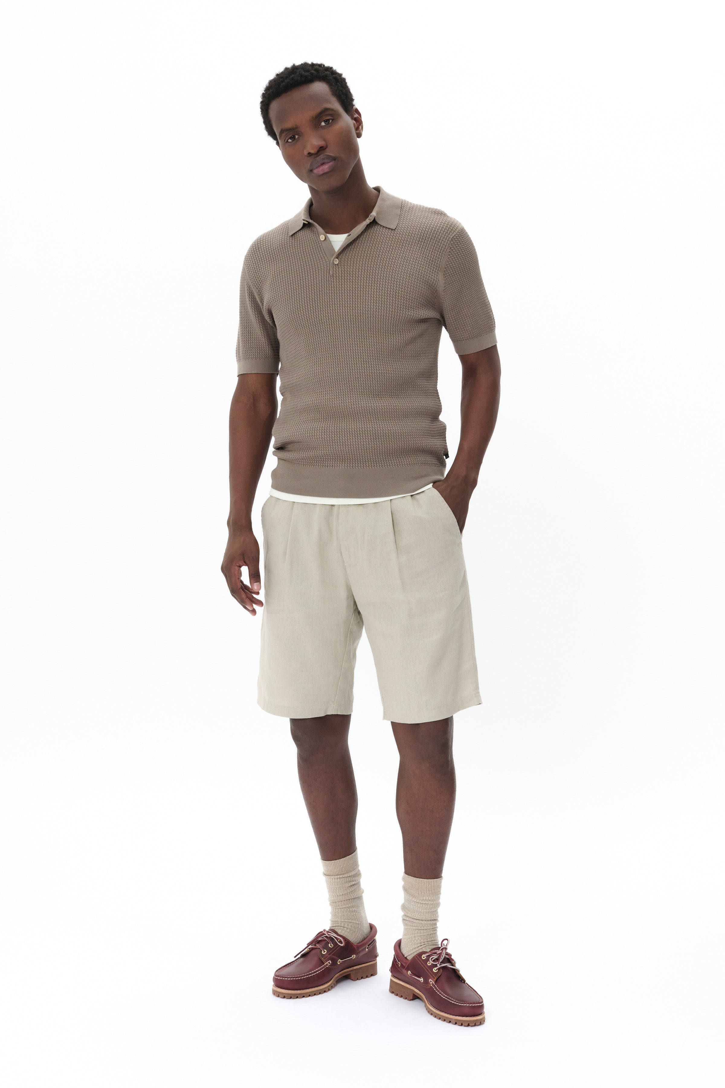 MaFisher Short in Plaza Taupe