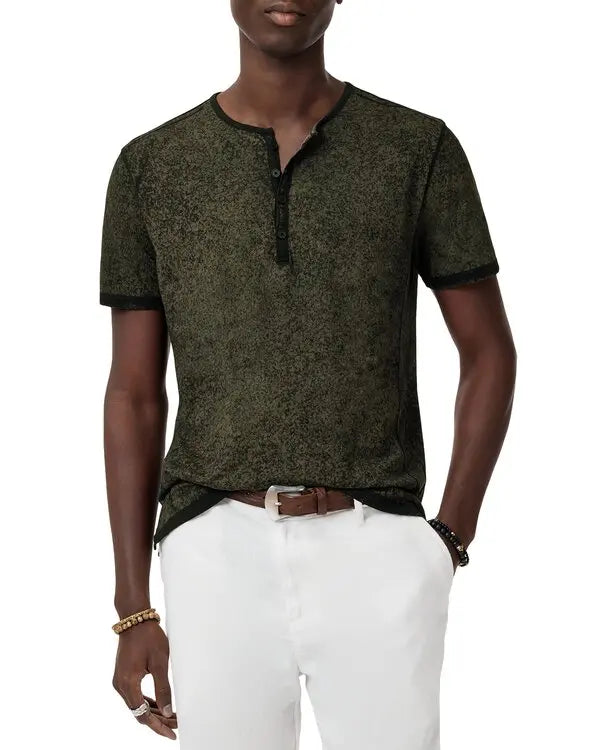 Ariel SS Henley in Moss Green