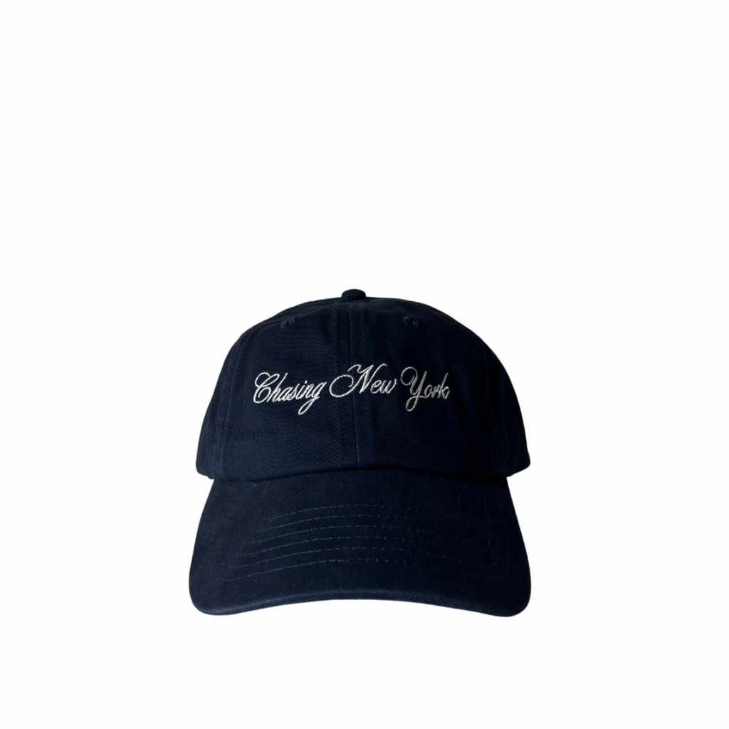 CNY Small Logo Cap in Navy