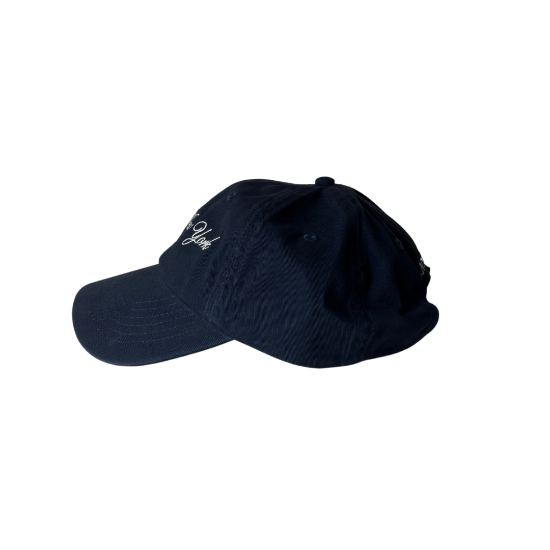 CNY Small Logo Cap in Navy