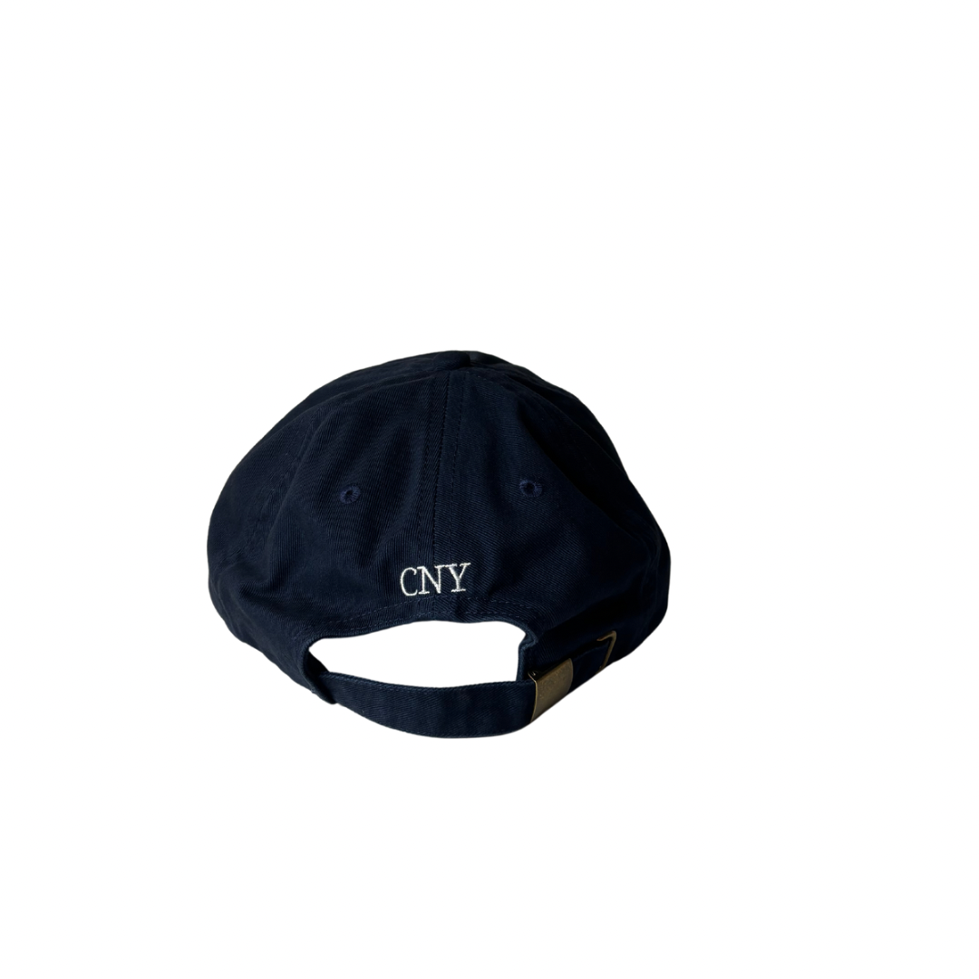 CNY Small Logo Cap in Navy