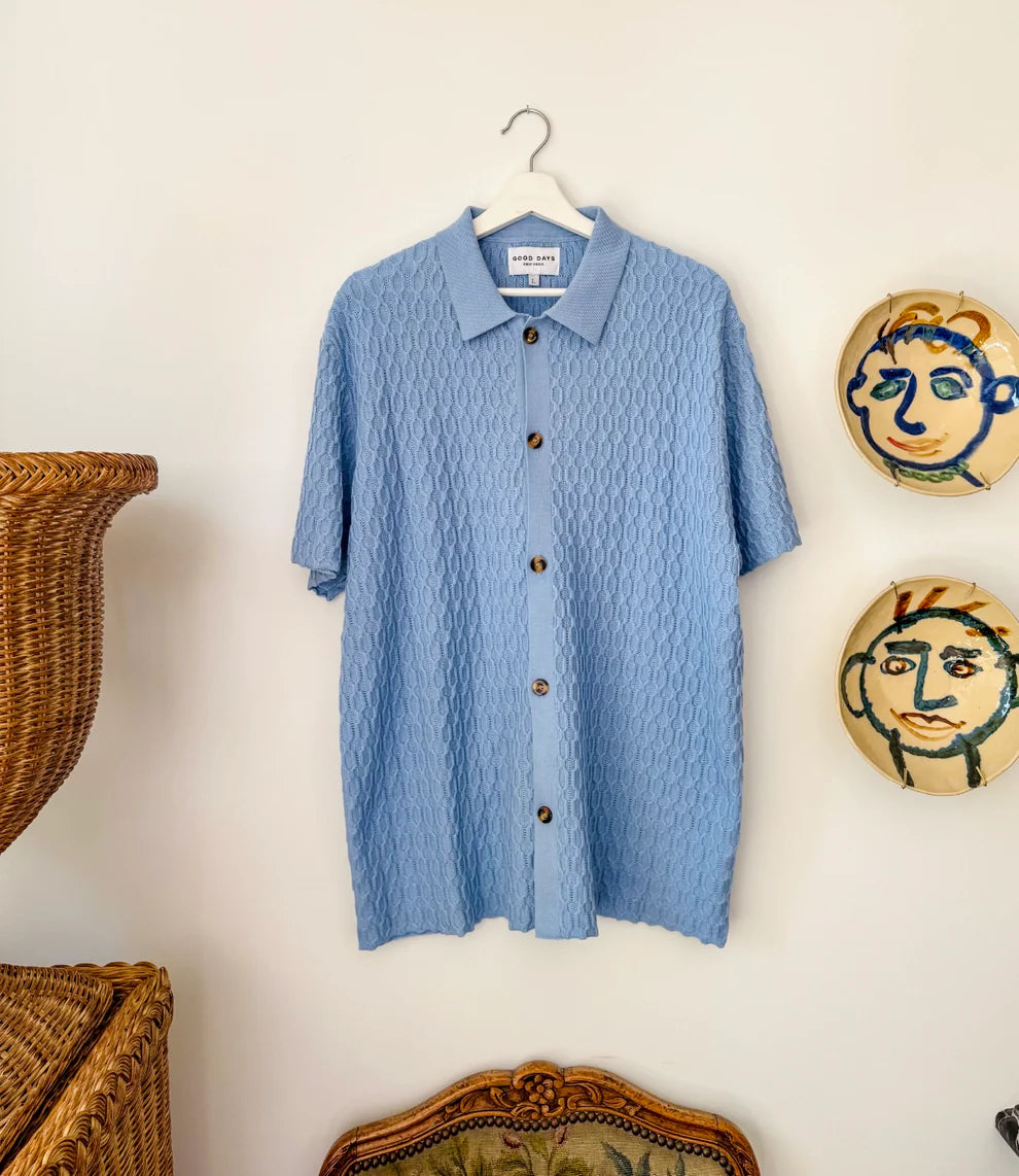 The Alder Chain Knit Polo