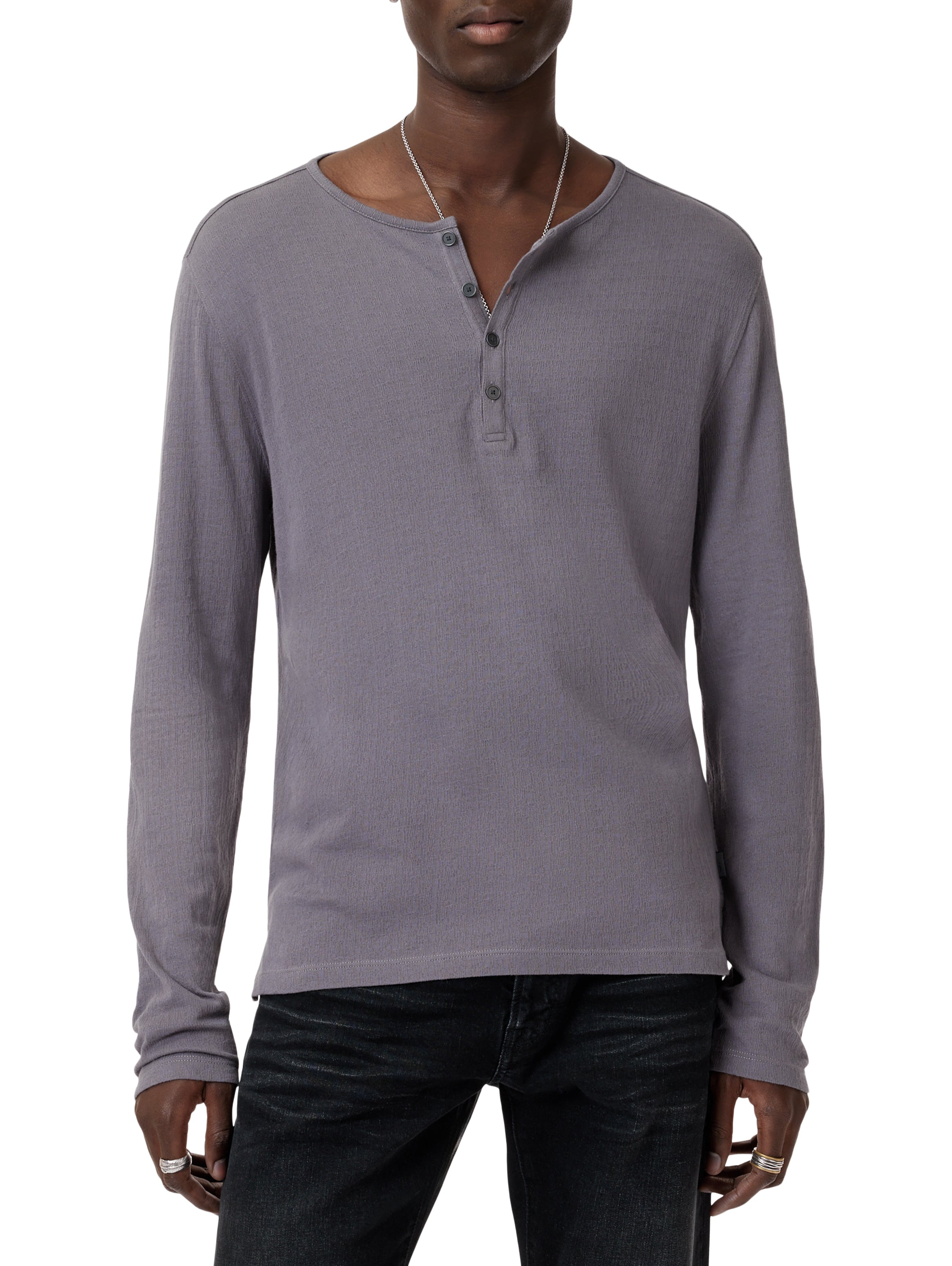 Walden  Stich LS Henley in Lavender
