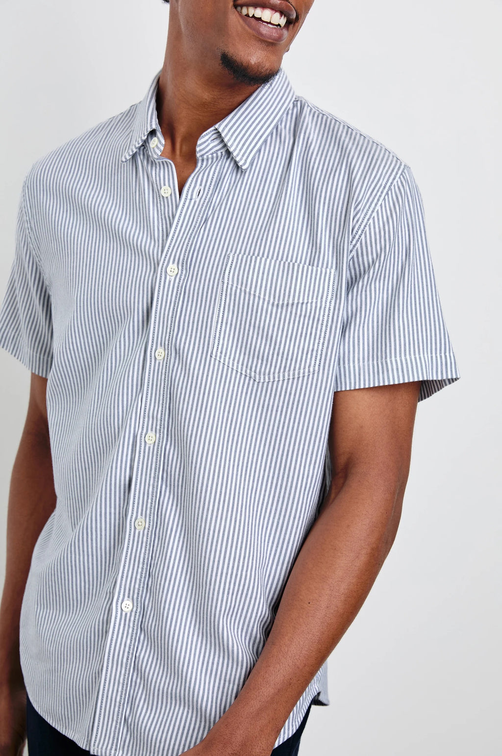 Kieren Shirt in Blue Striped