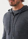 Extra-Fine Merino Full Zip Hoodie in Granite
