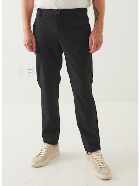 Nucleo Stretch Cargo Pant in Black