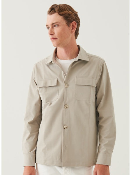 Nucelo Stretch Jacket in Latte