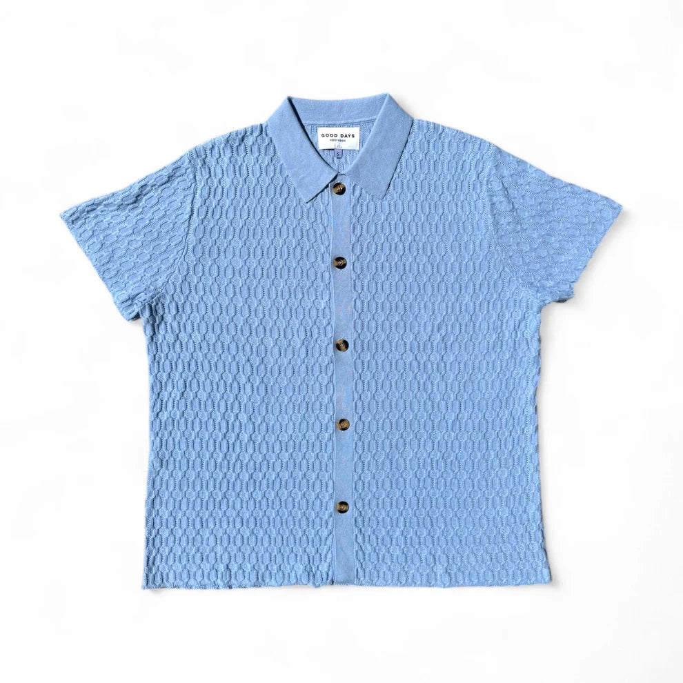 The Alder Chain Knit Polo
