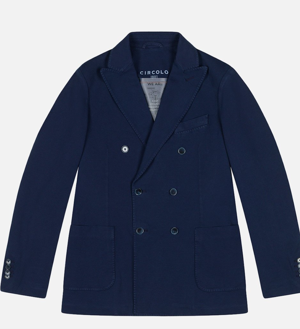 Oxford Blazer in Navy
