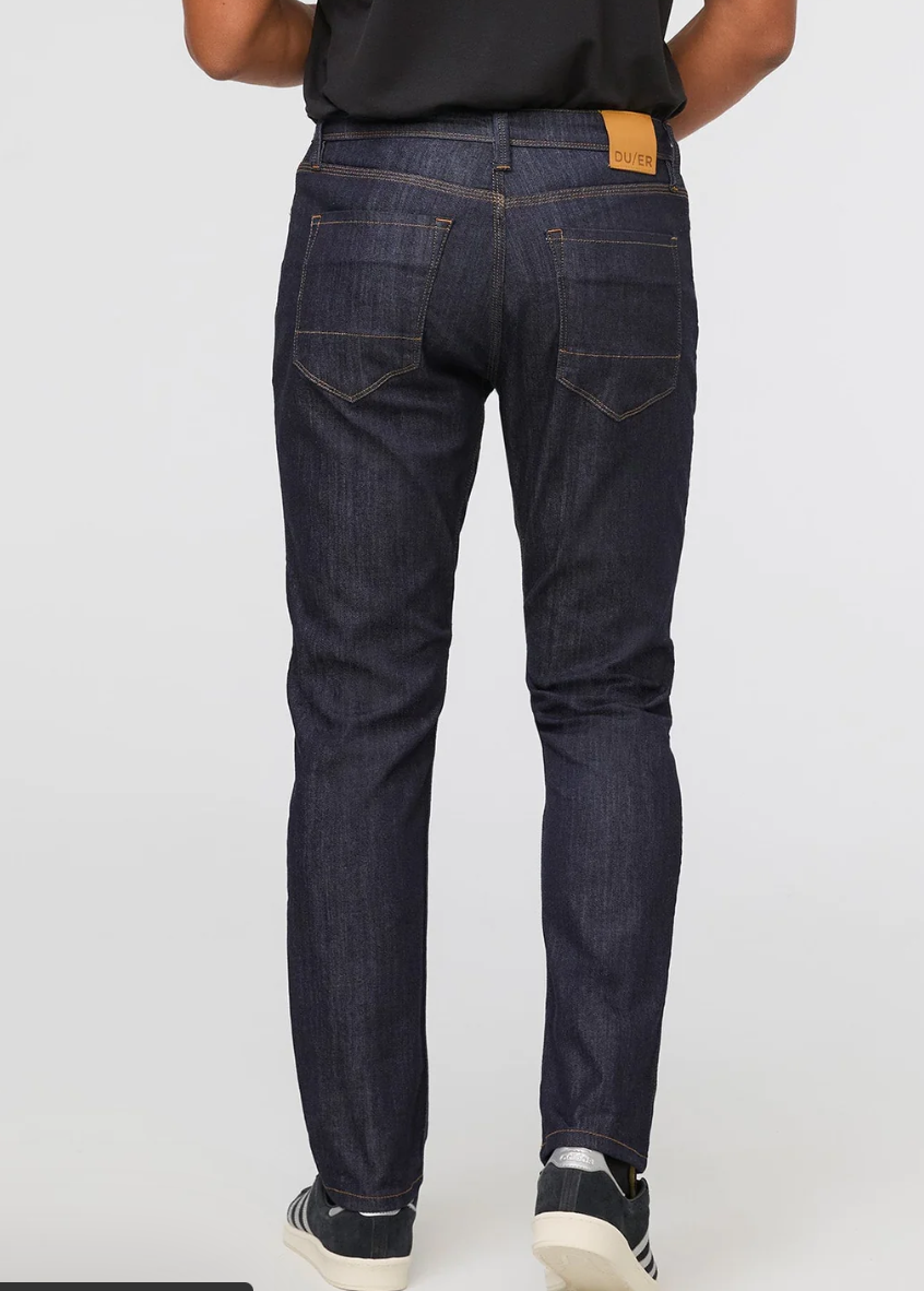 Perforance Denim Relaxed Taper in Heritage Rinse