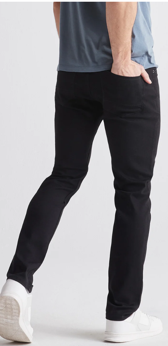 Performance Denim Slim in Black