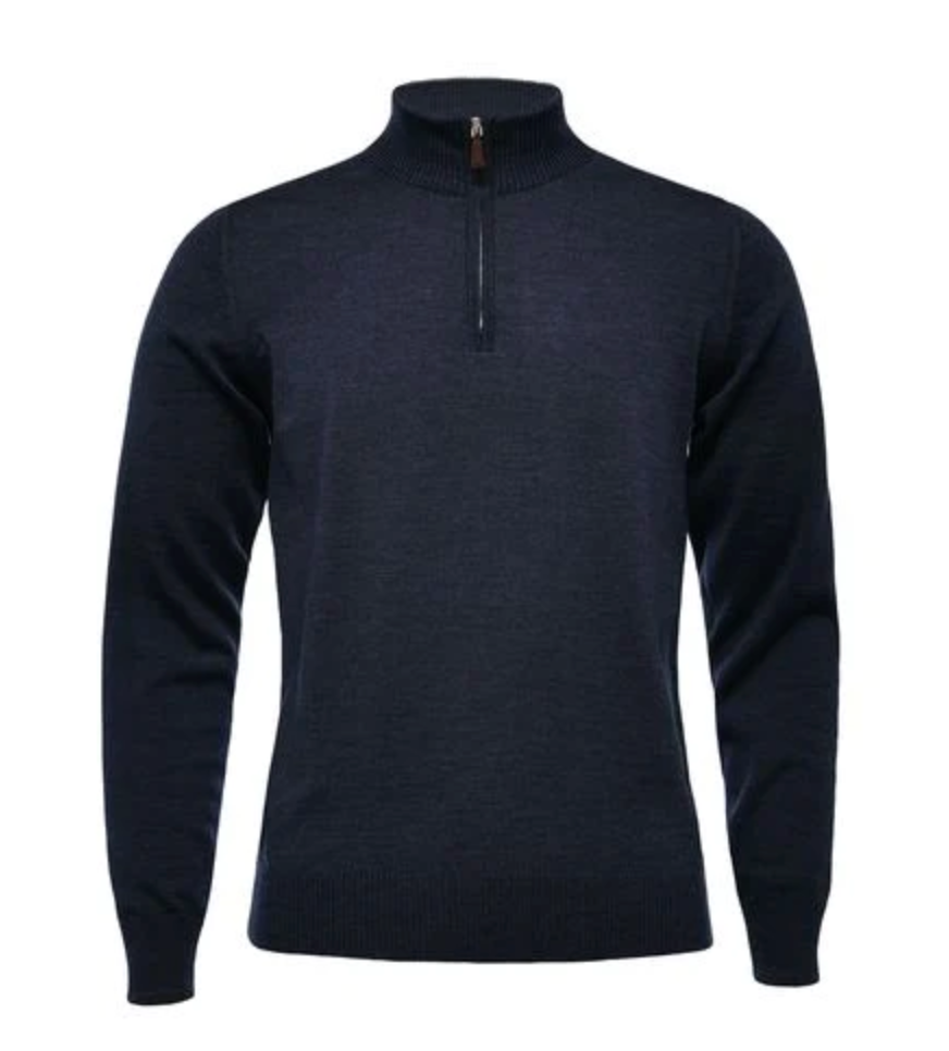 Light Gauge Highneck in Navy