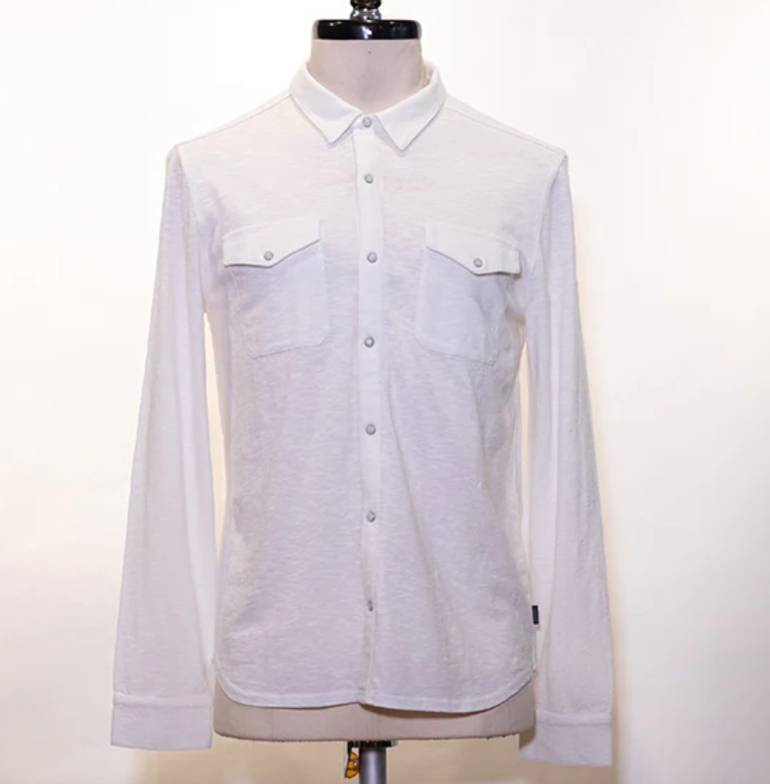 Arvon Western Shirt in White