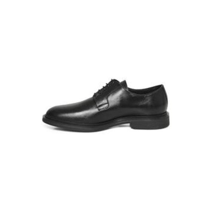 MaFinch Smooth Derby Shoe in Black