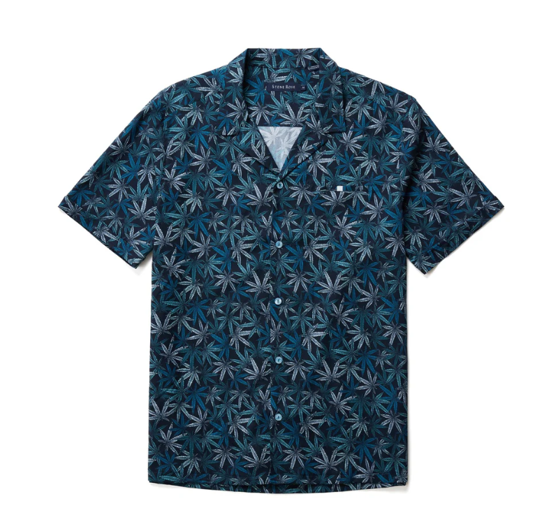 Short Sleeve in Pot Leaves