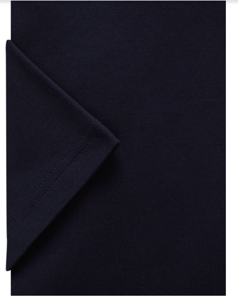 Modern 4-Flex Stretch Knit T-Shirt in Navy