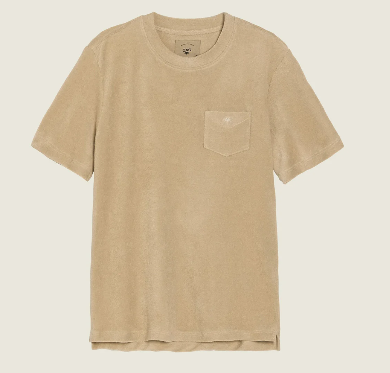 Beige Terry Tee