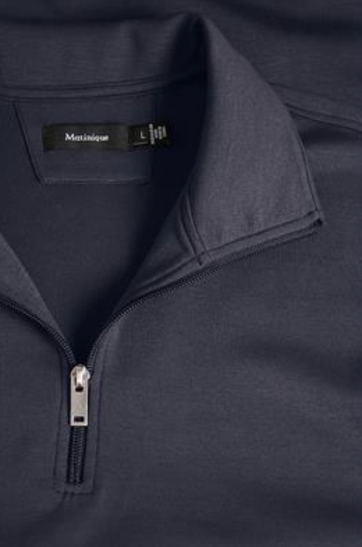 MaKade 1/4 Zip in Navy