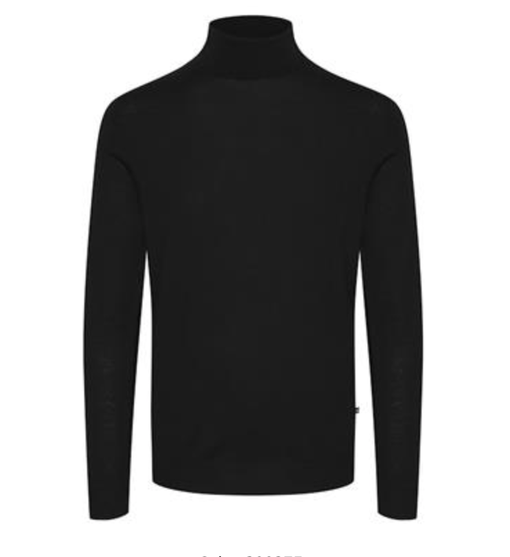 MaParcusman Merino Turtle Neck in Black