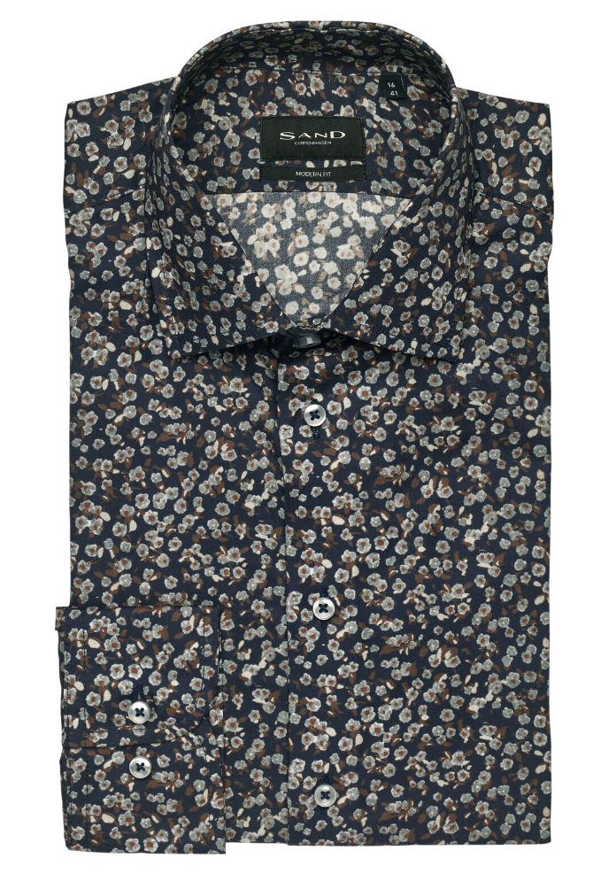 State N Shirt in Dark Floral