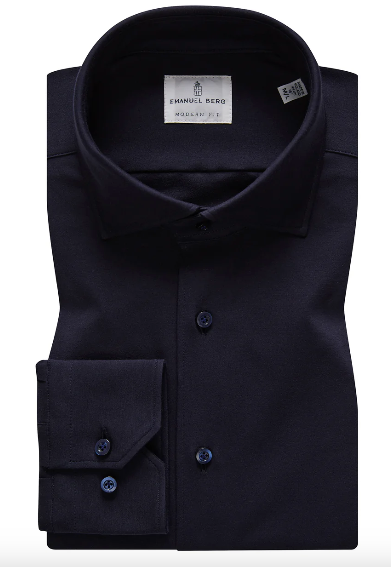 Modern 4-Flex Shirt in Navy