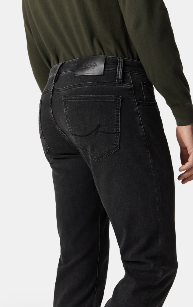 Cool Slim leg Denim in Dark Smoke Refined