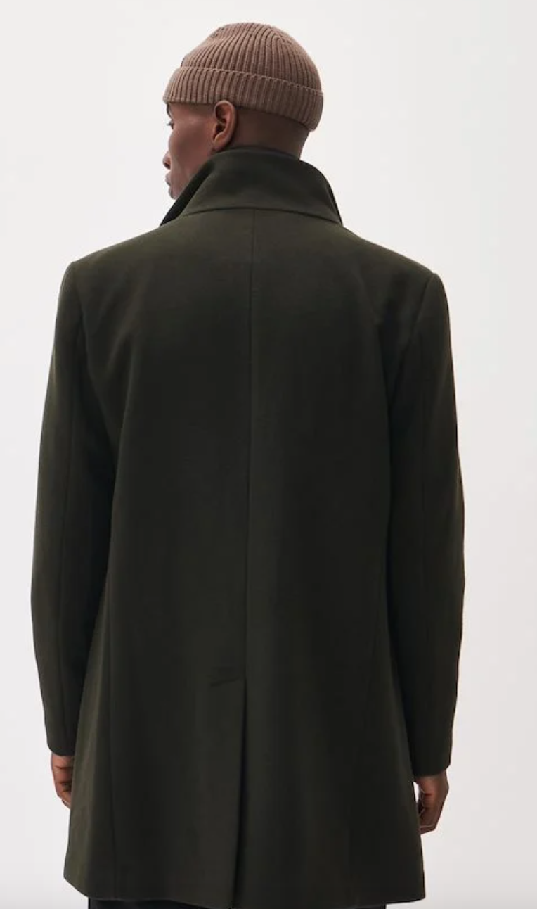 Harvey Classic Wool Jacket in Forest Night