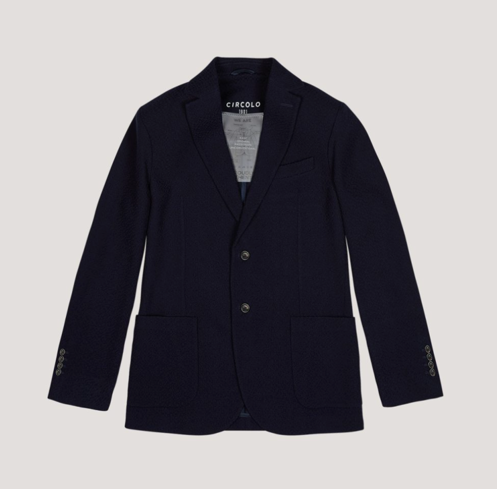 Giacca Cashmere Blazer in Deep Navy