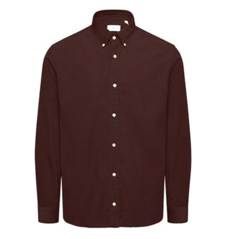 MaKlmapo L73 Corduroy Shirt in Bitter Chocolate