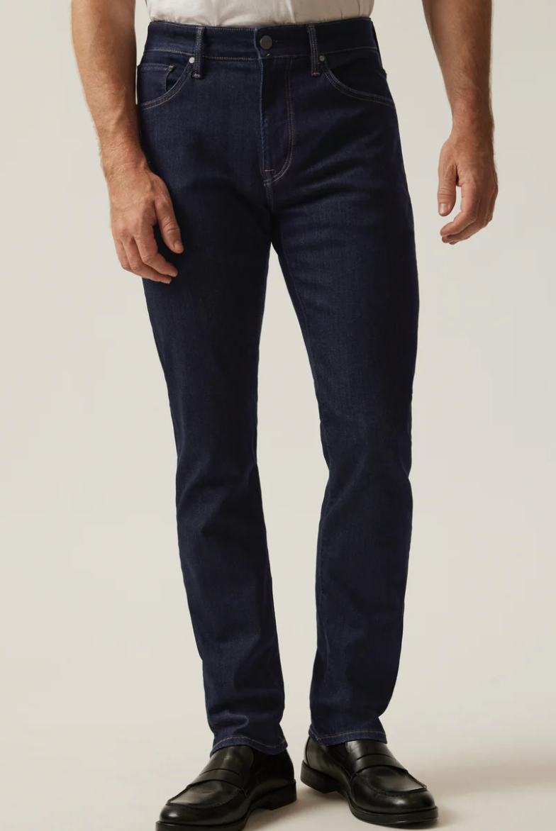 Cool Slim Leg Denim in Deep Blue Refined