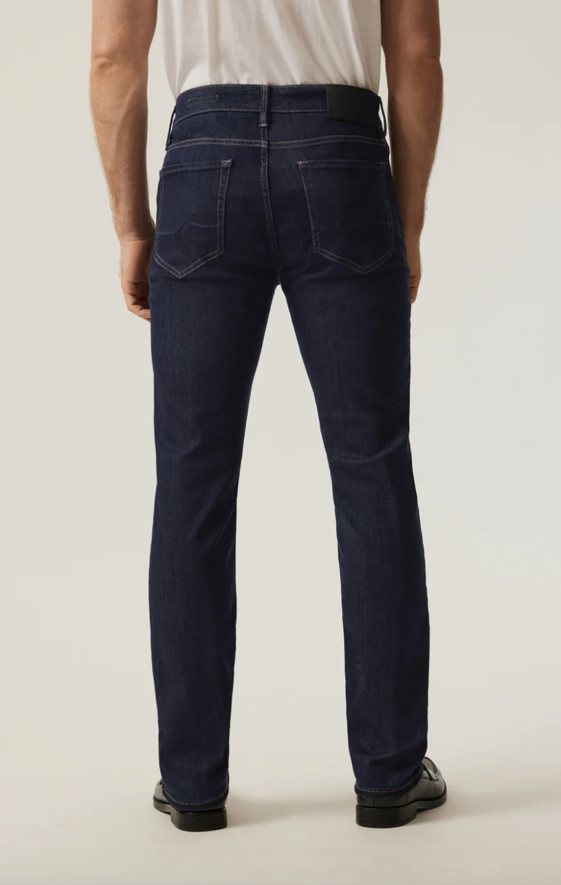 Cool Slim Leg Denim in Deep Blue Refined