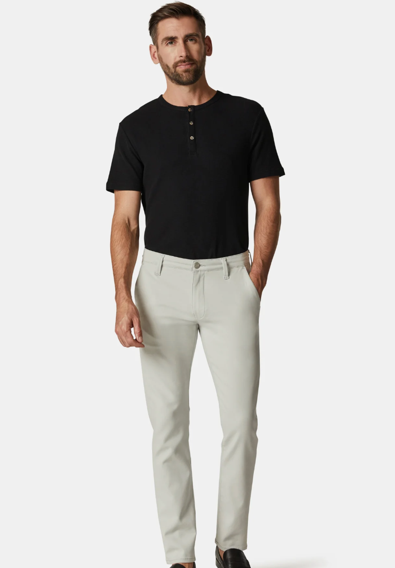 Verona Slim Leg Chino in Stone