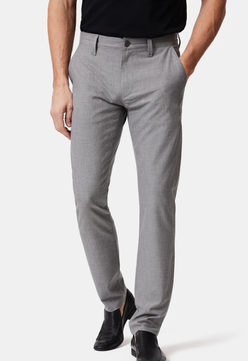 Verona Slim Leg Chino in Sporty Grey