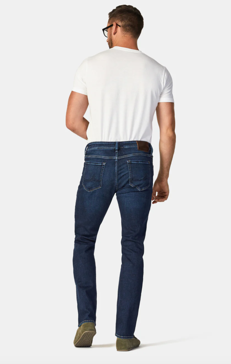 Cool Tapered Leg Jeans In Dark Shaded Organic