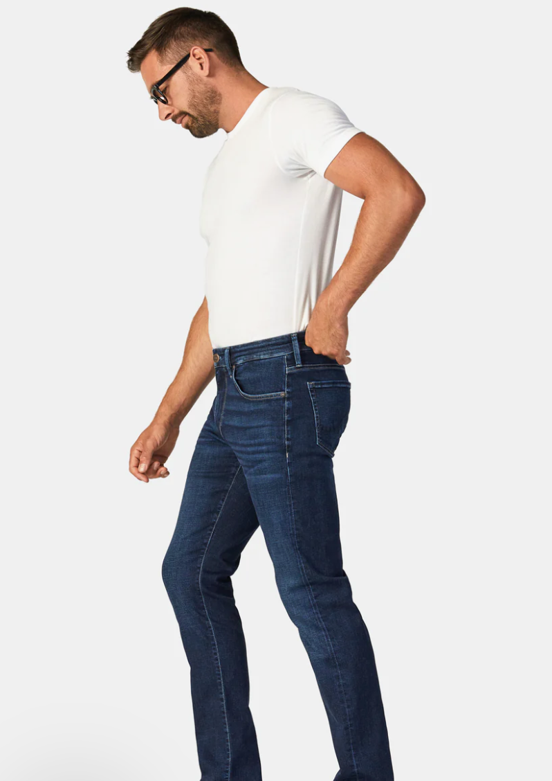 Cool Tapered Leg Jeans In Dark Shaded Organic