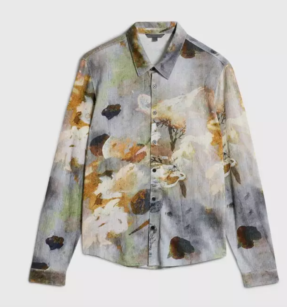 Barnet LS Shirt in Copper