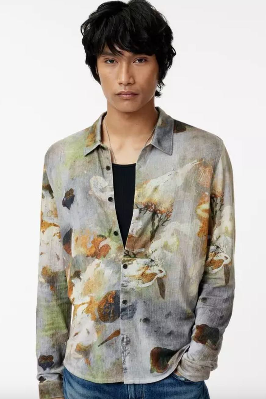 Barnet LS Shirt in Copper